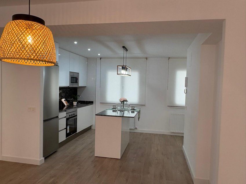 cocina con lamparas iv